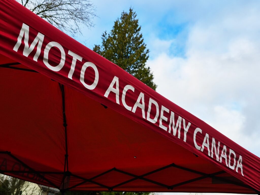 Moto Academy Canada Canopy