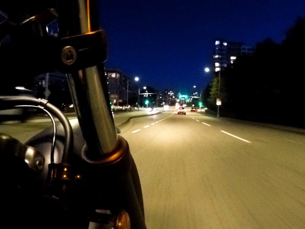 Riding at night